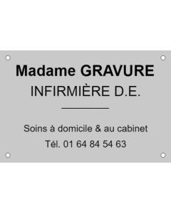 Plaque Gravure PVC - 300 x 200mm